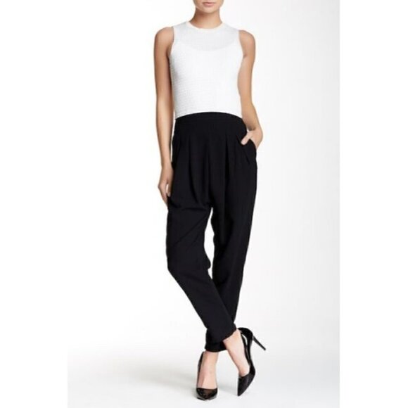 Vertigo Drop Crotch Black Harem Pants S - Picture 1 of 10